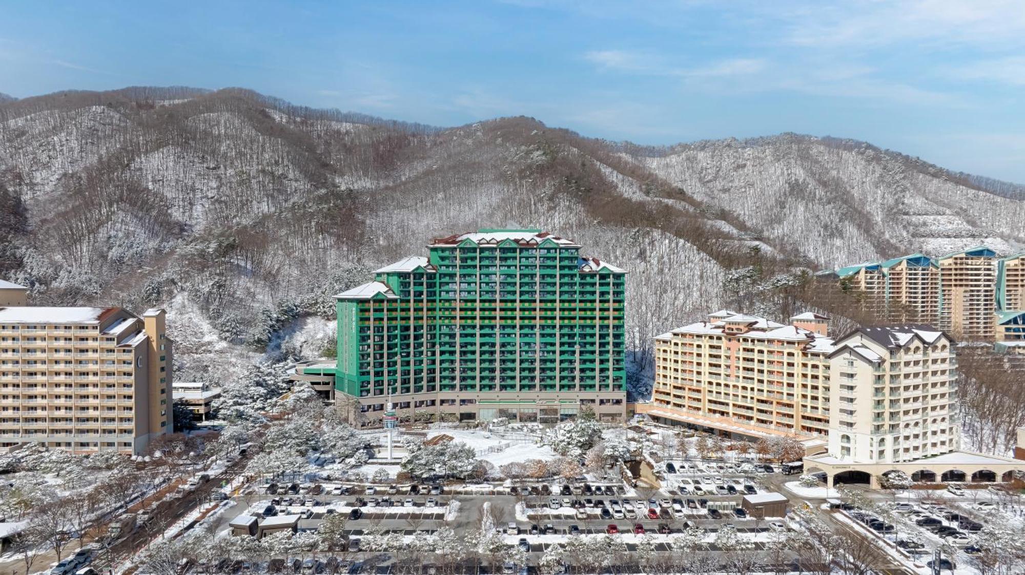 Sono Calm Vivaldipark Hotel Hongcheon Bagian luar foto
